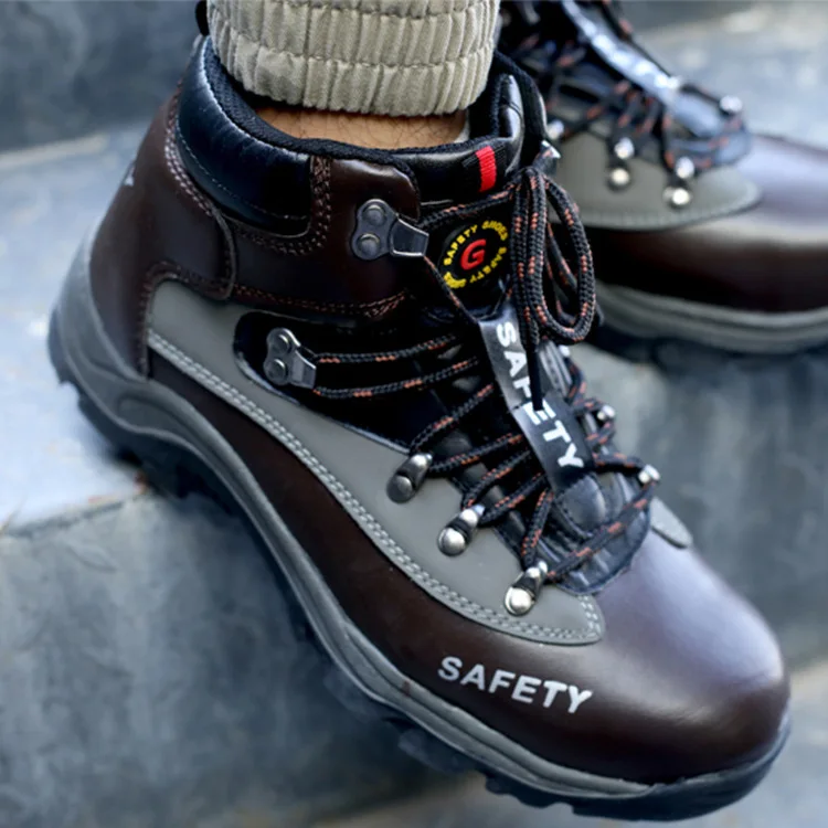 

Plus Size 48 Safety Shoes Steel Toe Cap Anti-smashing Stab-resistant Casual Site Shoes Winter Men's Outdoor Work Shoes