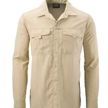 Катма* ДУ Мужская рыболовная рубашка LS рубашка Bugstopper быстросохнущая UPF50 рыболовная одежда рубашки мужские s Camisa Masculina Размер 2XL хаки