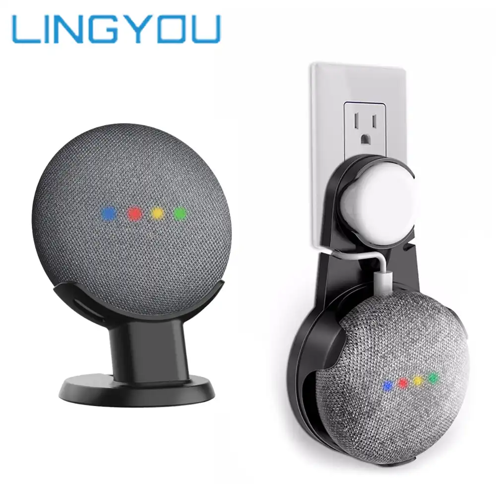 Google Home Mini Soporte De Escritorio De Pared De Montaje De