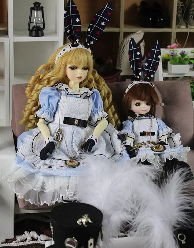 1/6 1/4 1/3 весы BJD платье + носки головной убор комплект детской одежды для BJD/SD