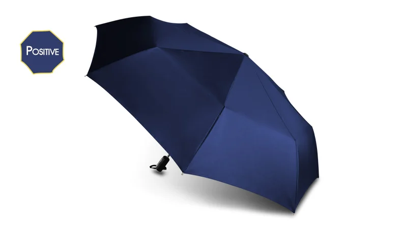 120 см автоматический ветронепроницаемый большой зонт от дождя, Женский высококачественный 3 складной уличный дорожный деловой автомобильный мужской большой зонт