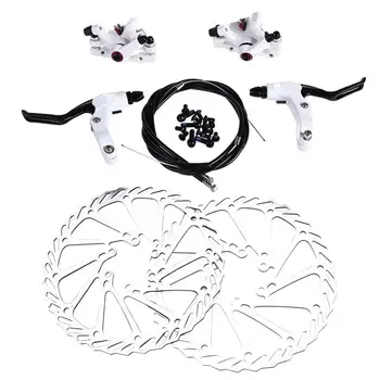 

Universal Disc Brake Set Mechanical 160mm Disc Rotors + Front Rear Brake + Clamps + Screws High Quality MTB Bicycle Parts