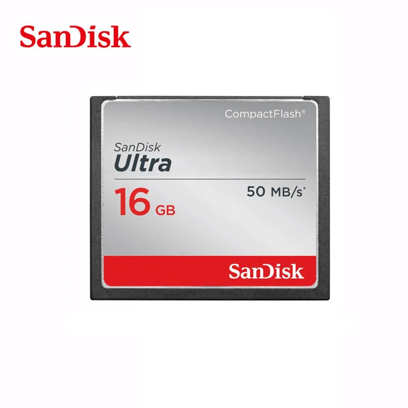 Карта памяти SanDisk, 16 ГБ, cf-карта extreme PRO, 32 ГБ, высокая скорость, 64 ГБ, компактная флеш-карта для DSLR и HD видеокамеры, 128 ГБ - Емкость: SD-C-01-16G