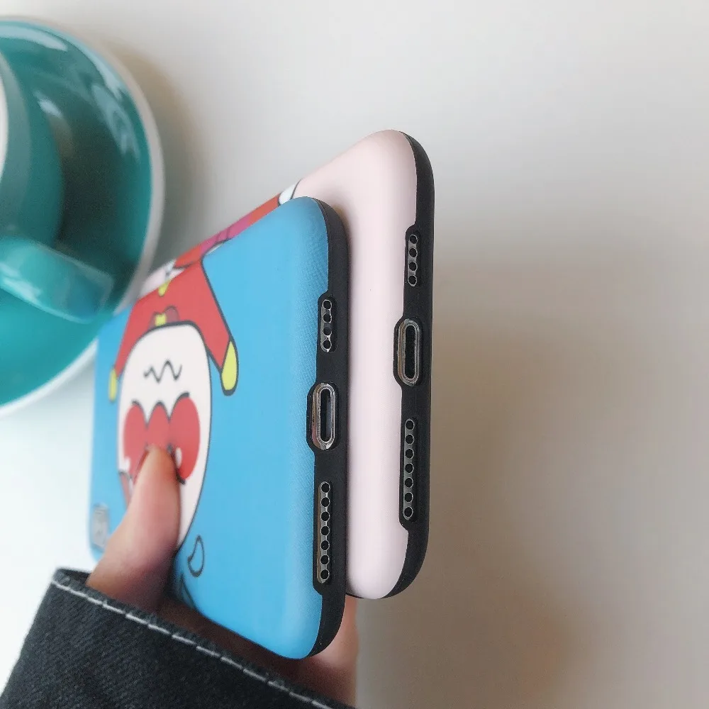 Angry Girl Boy For iPhone xs Case Cute Xs max Xr High Quality Phone Cases For Funda iPhone 7Apple 7plus 6s 8 Telephone Accessory