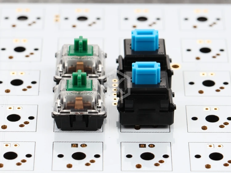 Goedkoop Xd75 Xd75am Custom Mechanische Toetsenbord Alps Matias Mx Compatibel 75 Toetsen Underglow Rgb Pcb GH60 60% Geprogrammeerd Gh60 Kle Planck