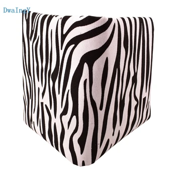 

DwaIngY Black zebra Printed cotton canvas Fabric For Patchwork DIY Quilting,Sewing Bag Hold pillow tablecloth 45x45cm or 22x22cm