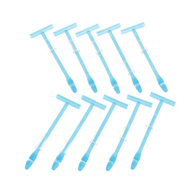 

10 Pcs/Set Fishing Hook Hanger Anti Winding Entangle Balance Plastic Holder T Shape Platform Branch Tackle Accessories W20