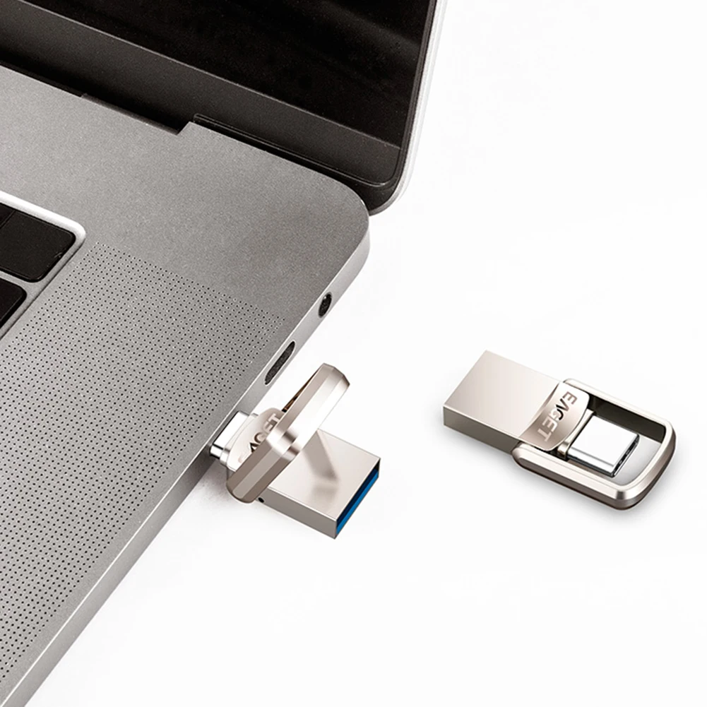 chave da movimentação da pena do metal de otg usb da movimentação do flash de eaget usb tipo pendrive de alta velocidade mini vara da memória da movimentação do flash