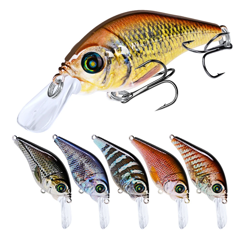  1pcs Fishing lures Hard lure swim Minnow Crankbaits Small Cranks Baits Lure 7.8cm 12g Wobblers with