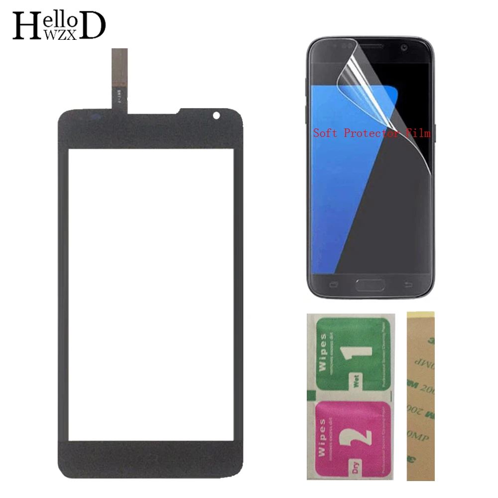 

Touch Screen TouchScreen For HuaWei Y530 Y 530 Touch Glass Front Glass Digitizer Panel Sensor 4.5'' Mobile Protector Film