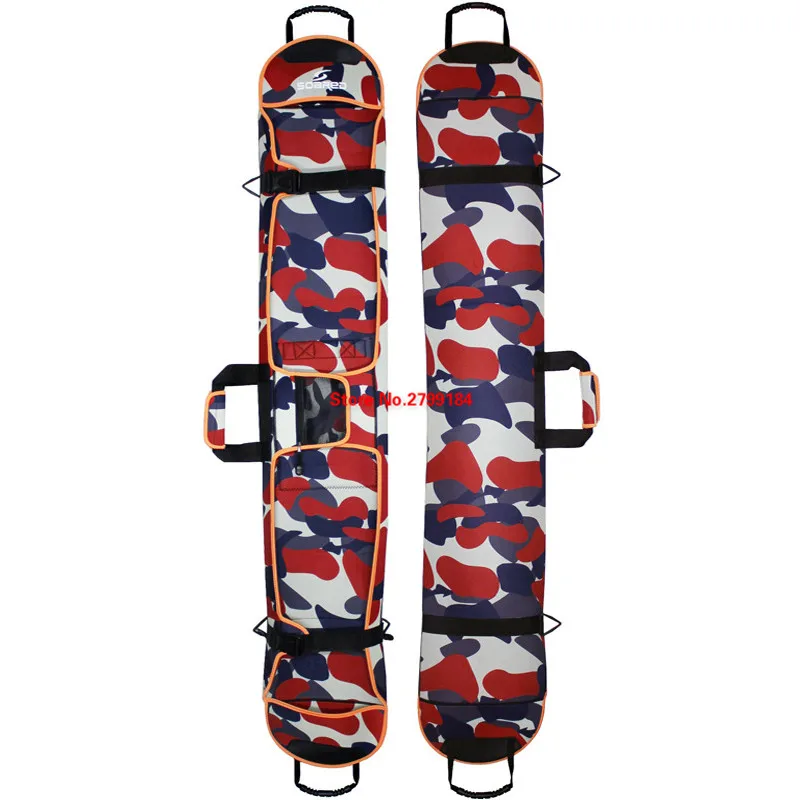 New Ski Board Bag Snowboard Bag Skiing Board Bags Scratch-Resistant Monoboard Plate Protective Case Diving Cloth Half Coverage