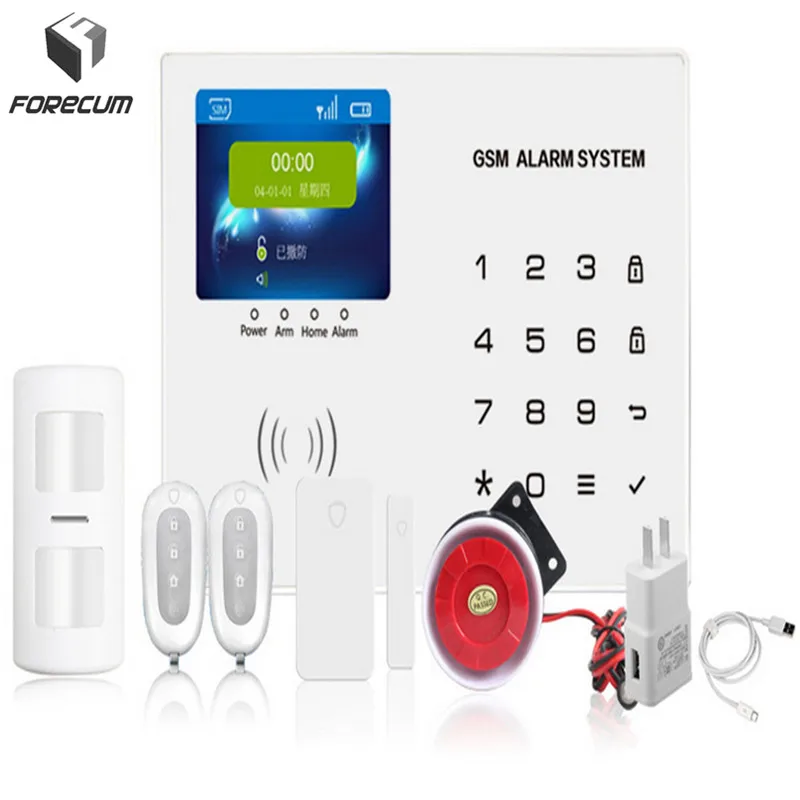 FORECUM Home anti burglar security GSM Alarm System IOS/Android App control Autodial Home Security alarm system burglar alarm цена FORECUM Home anti burglar security GSM Alarm System IOS/Android App control Autodial Home Security alarm system burglar alarm цены онлайн