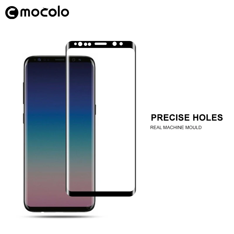 Mocolo 3D стекло для Samsung Note 8 Защитная пленка экрана Galaxy S8 S9 Plus бесплатно роскошный