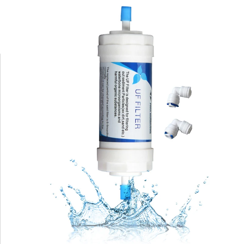 Water Filter UF Membrane Filter Quick Plug RO Film Purifier With 2 Fittings Water Filter Sediment Cartridge Aquarium Osmosis  (3)