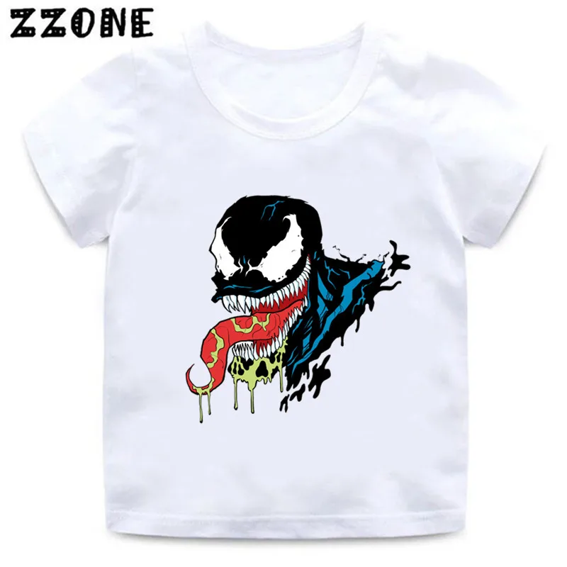 

Boys/Girls Marvel Movie Venom Print T shirt Kids Cartoon Funny Clothes Children Summer Short Sleeve Baby T-shirt,ooo5271
