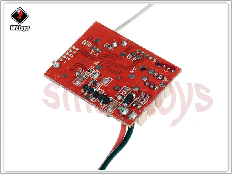 Wltoys V911S плата приемника PCB V911S. 0002 для Wltoys V911S Запчасти для радиоуправляемого вертолета