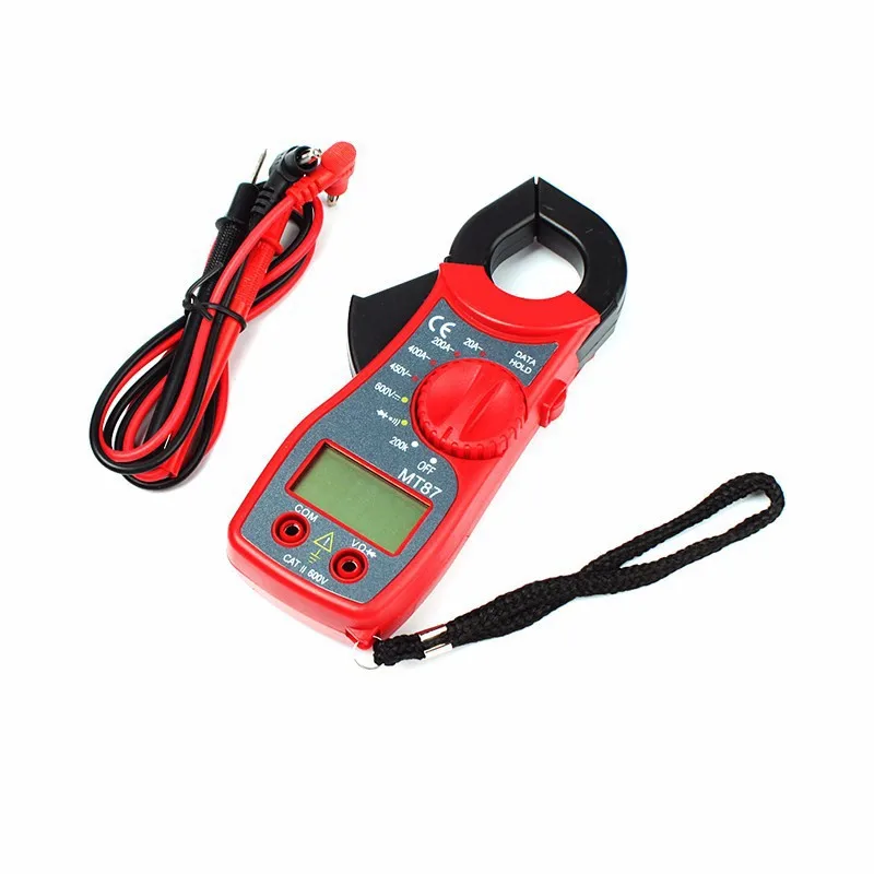 Free shipping Digital Clamp Multimeter Tester AC/DC Ammeter Voltmeter Ohm Portable Meter voltage meter | Инструменты