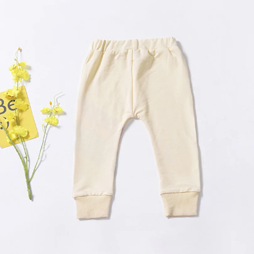 Хлопковые брюки с радужным принтом; детские штаны; штаны с эластичной резинкой на талии для мальчиков и девочек; осенне-весенняя одежда для детей; спортивные штаны