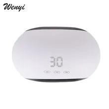 Wenyi SUN9SE розовый Настенные светильники 36 Вт УФ лампа для ногтей гель лак для ногтей светодиодный Сушилки с нижней 30 s/60 s/90 s в форме ромба белого света отверждения УФ-гель