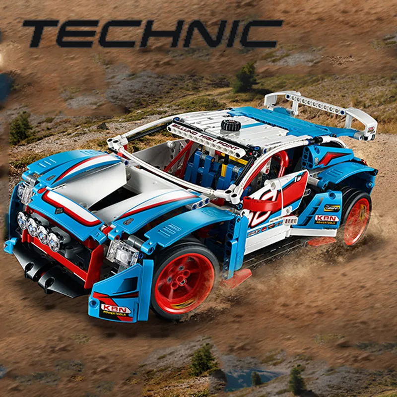 

Bela 10826 Genuine Technic Series The Rally Car Set 42077 Building Blocks Bricks Toys Compatible With Legoings Technic 42077