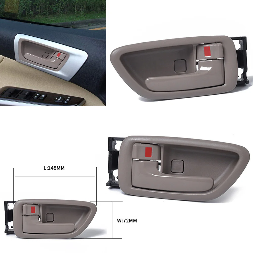 

Auto Car Left&Right Front Rear Interior Door Handle Lever For Toyota Avalon 2000 2001 2002 2003 2004 69206-AC010/69205-AC010