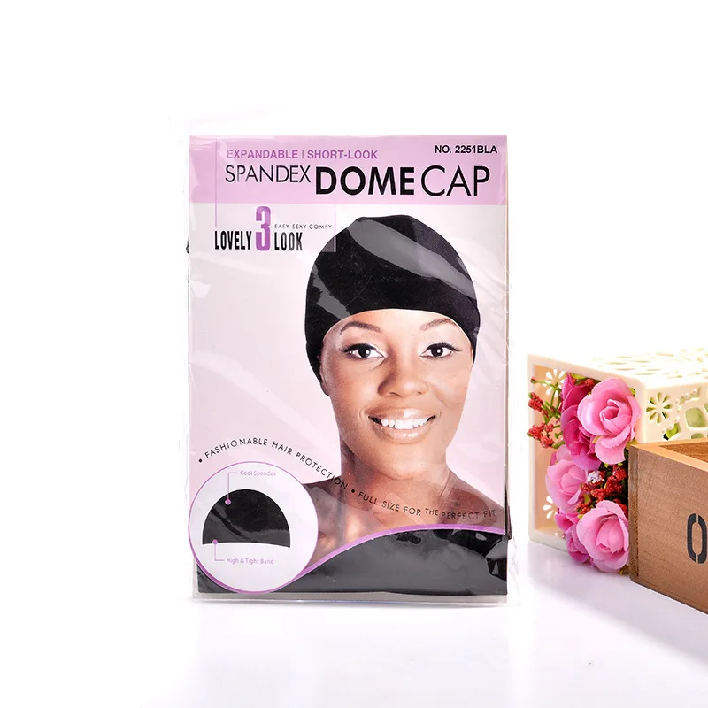 Spandex Dome Cap For making wigs Wig Cap Snood Nylon Strech