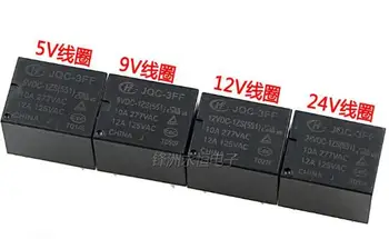 

15pcs Relay JQC-3FF-005V-1ZS JQC-3FF-009V-1ZS JQC-3FF-012V-1ZS JQC-3FF-024VDC-1ZS 277V 10A relay 5 pin relay