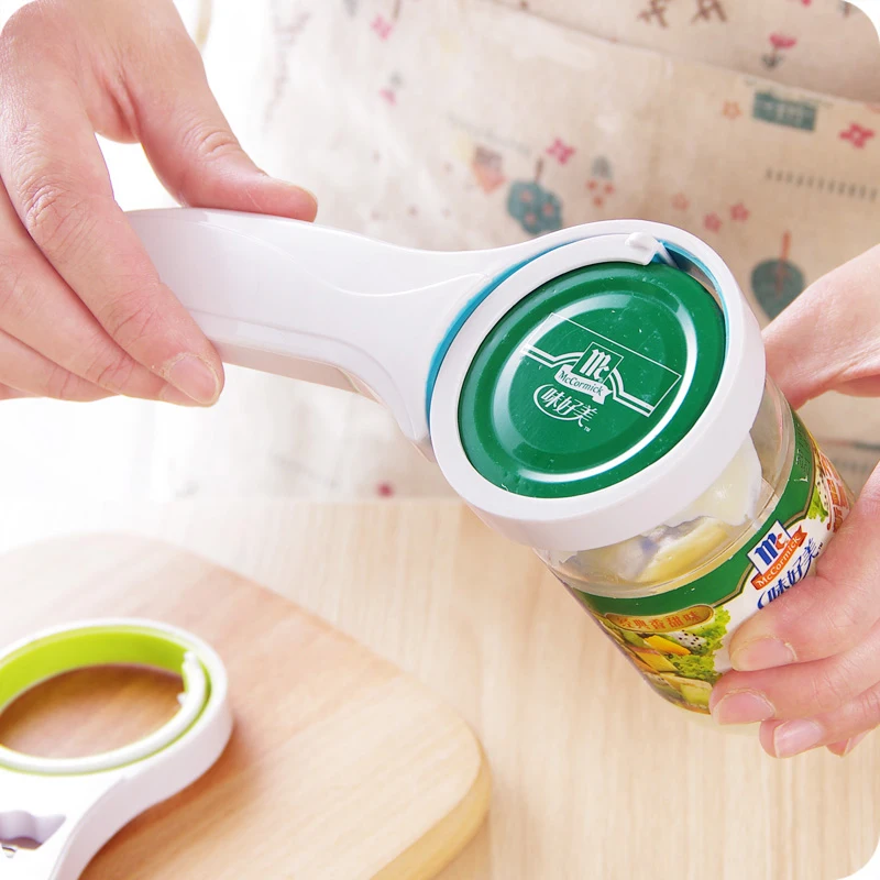 

Useful 3 in 1 Botter Jar Anti-slid Opener kitchen tools botella abridor de abridor de herramientas de cocina