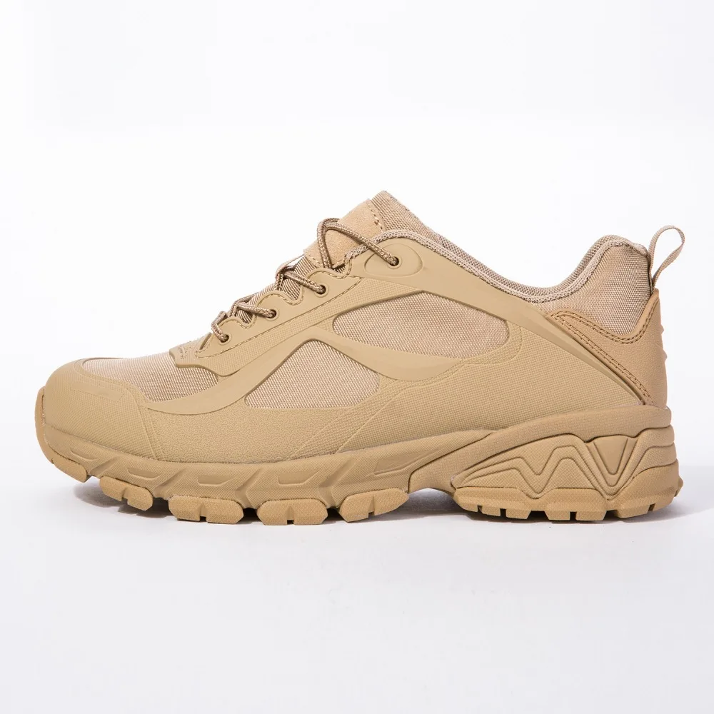

Military Training Desert Hiking Low Boots Shoes Men's Spring Outdoor Climbing Riding Hunting Breathable Tactical Boot Sneakers
