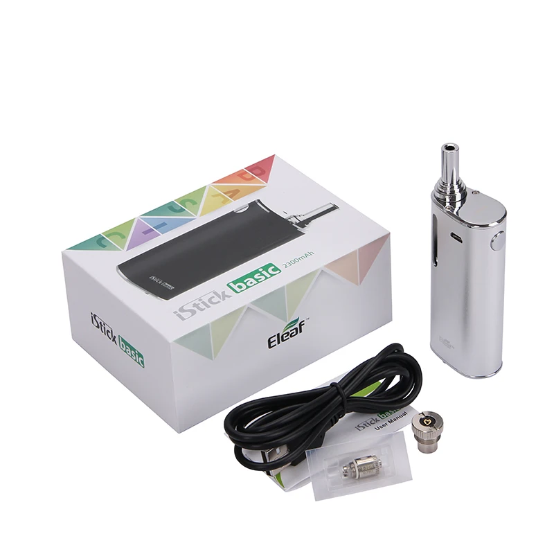 Оригинальный базовый набор Eleaf iStick Basic аккумулятор 2300 мА · ч с 2 0 мл GS AIR стартовый