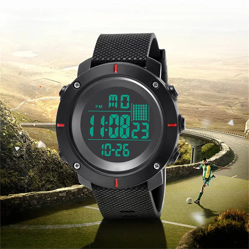 

KAK Smart Watches Hot Men High-End Sports Watch Digital LED Electronics Sport Watches For Men Smartwatch relogio masculino 661D5