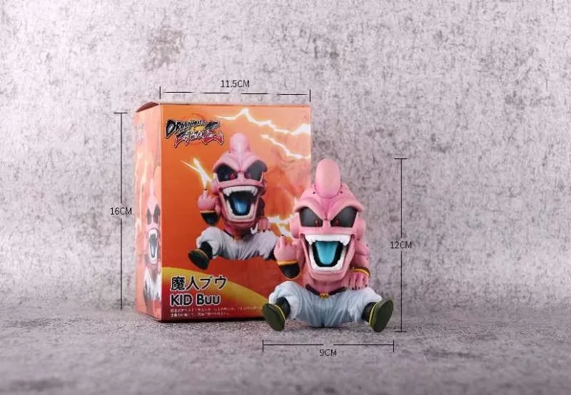 Аниме игрушки 12 см Dragon Ball Z Fighter Majin Boo Kid Buu ПВХ Фигурки Коллекционная модель
