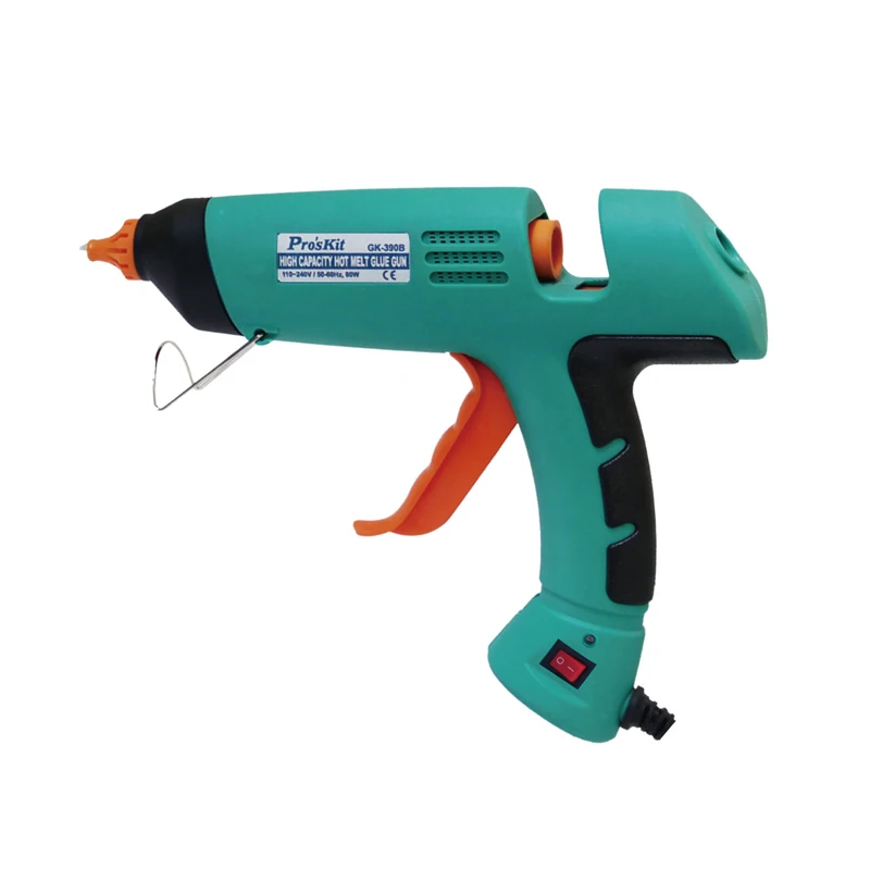 Power Tool Professional 80W Melt Hot Glue Gun With LED Indicator For
