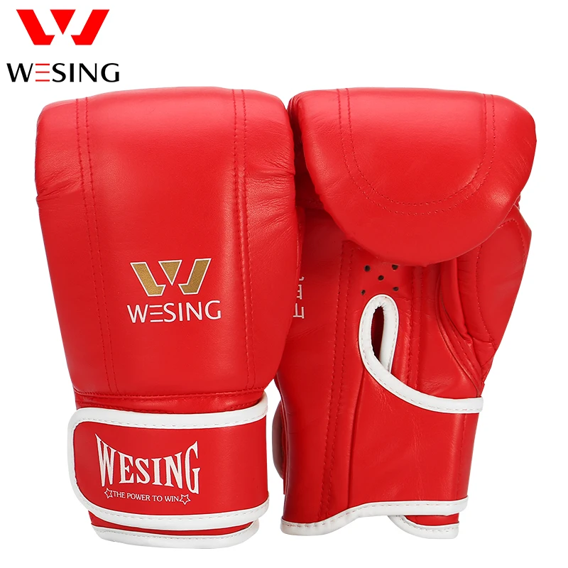 Details about   Wesing boxing bag gloves muay thai MMA leather bag gloves punch bag gloves 