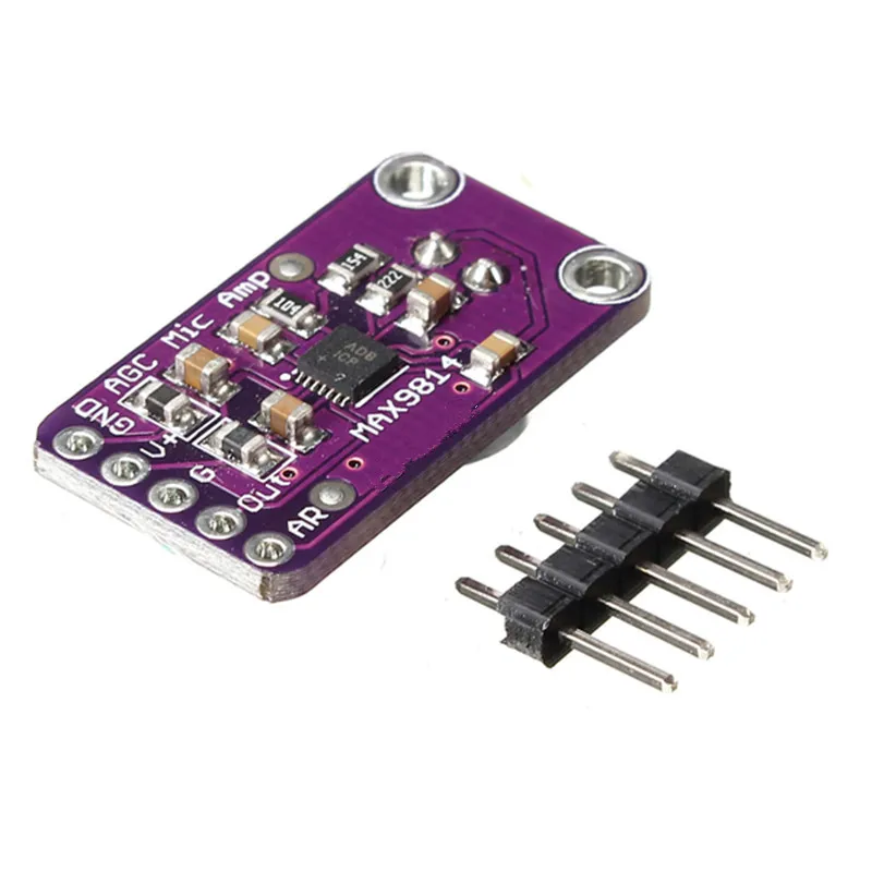 

1PC New MAX9814 High Performance Microphone AGC Amplifier Module For Arduino Integrated Circuits Board
