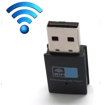 

Elisona Mini 300Mbps 2.4GHz Wireless Internet USB 2.0 Router Signal Booster Network Card 802.11 b/g/n Wifi Dongle Lan Receiver