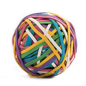 

Rubber Band Ball, 170 Bands Per Ball, Assorted Color