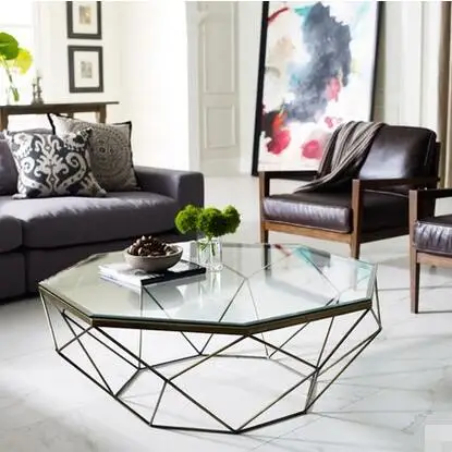 Nordic Besi Ukuran Apartemen Ruang Tamu Meja Kopi Kaca Bundar Nordic Besi Ukuran Apartemen Ruang Tamu Meja Kopi Kaca Bundar Segi Delapan Transparan Di Dari Furniture Aliexpress Alibaba Group