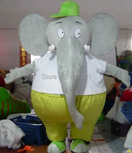 big fat adult elephant mascot costumein Mascot from Novelty & Special