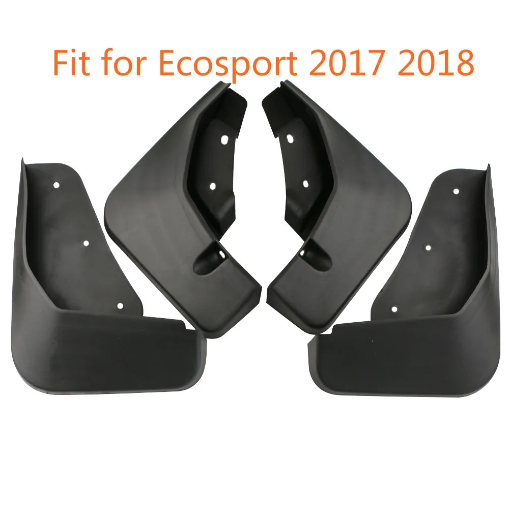 For Ford Ecosport Splash Guards 2013 2017 New Ecosport 2018 4PS/SET ABS