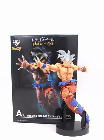 

New Son Goku Migatte no Gokui Ultra Instinct Dragon Ball Super Saiyan 3 Battle Banpresto 22cm Figure Figurine Toys