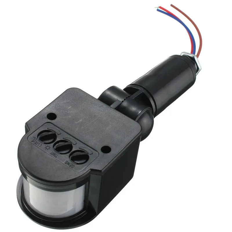 PIR-Bewegungsmelder LED Sensor Schalter Infrarot Lichtschalter Unterputz Wand 