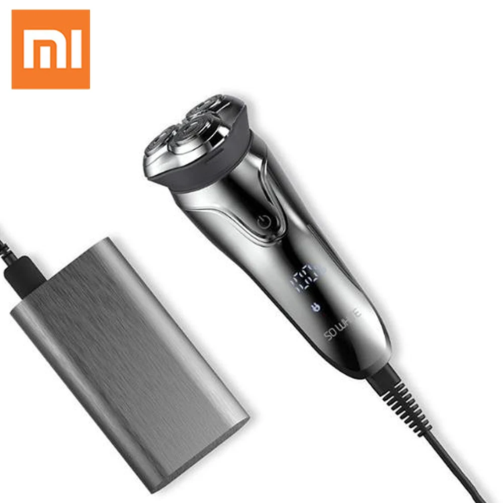 

Xiaomi So White ES3 Electric Razor 3D Smart Control Men Electric Shaver Razor Rechargeable Beard Shaving Machine Waterproof