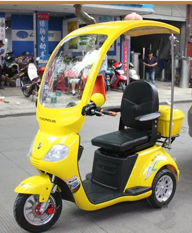 TZ YZ 02 The старый человек Электрический трехколесный скутер инвалидов скутер|scooters