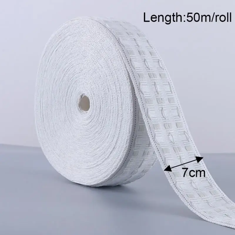 

10M Grommet Punching Hook Tape Pleat Pull Curtain Eyelets Belt Cloth