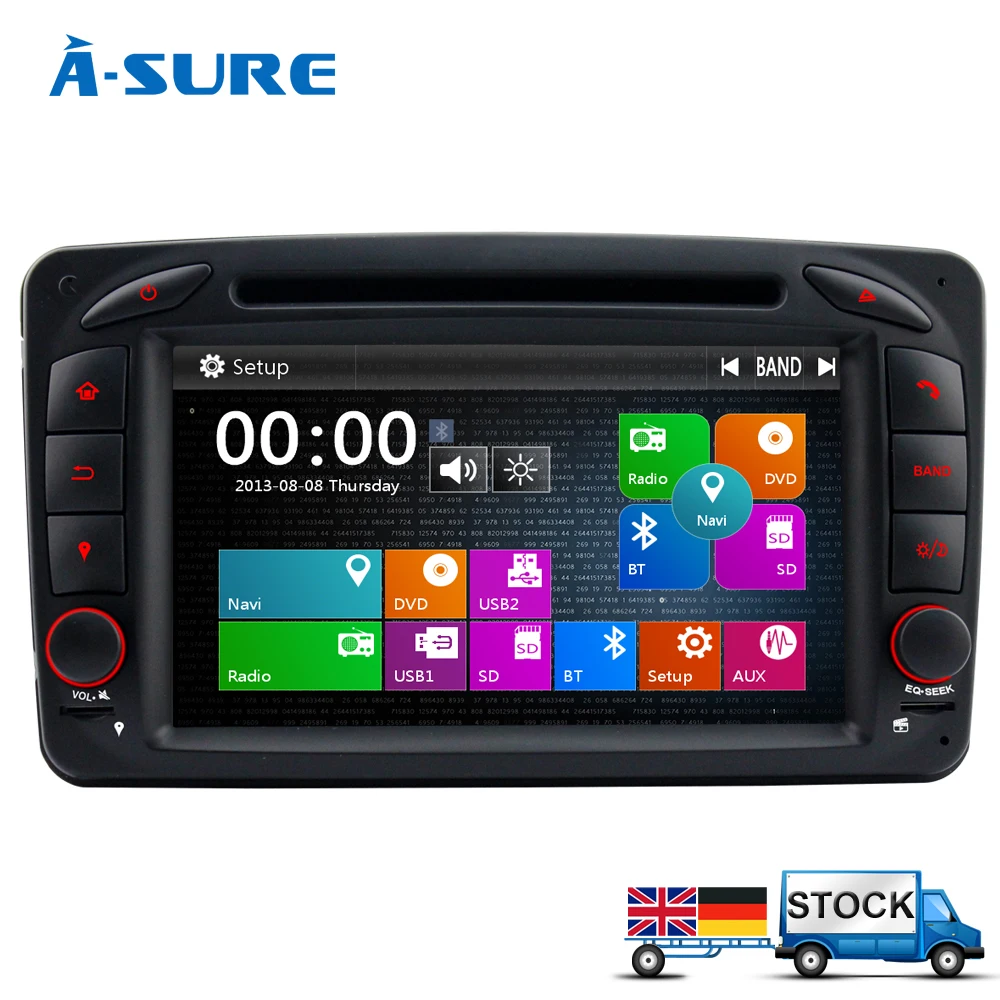 imágenes para A-sure Coche DVD Radio Navegación GPS para Mercedes-benz C/CLK Class W209 W203 Viano Vito W639 G-class W463 USB Ipod VMCD SD imágenes para A-sure Coche DVD Radio Navegación GPS para Mercedes-benz C/CLK Class W209 W203 Viano Vito W639 G-class W463 USB Ipod VMCD SD