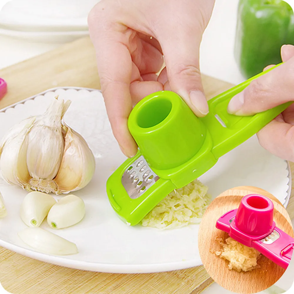 

Multifunction Stainless Steel Pressing Garlic Slicer Cutter Shredder Kitchen Too Garlic grinder utensilios para cozinha 0.7