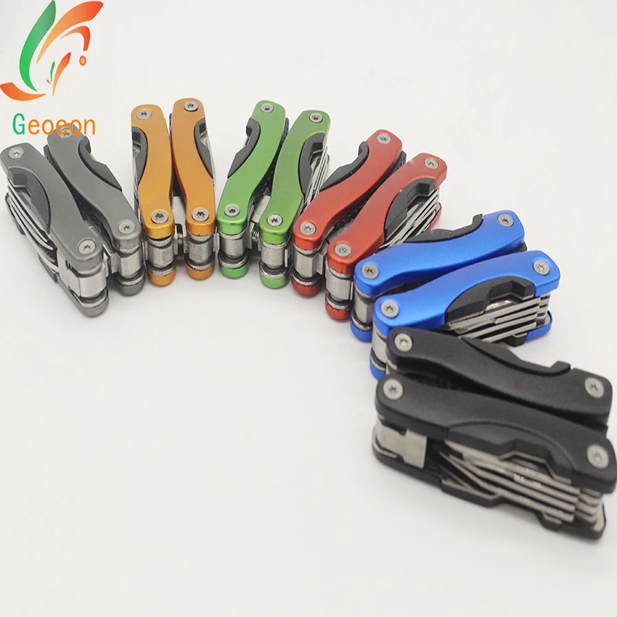 

Geoeon Multifunction Outdoor Plier Mini Portable Folding Plier Clamp Keychain Hiking Camping Multitool Survival Gear A33