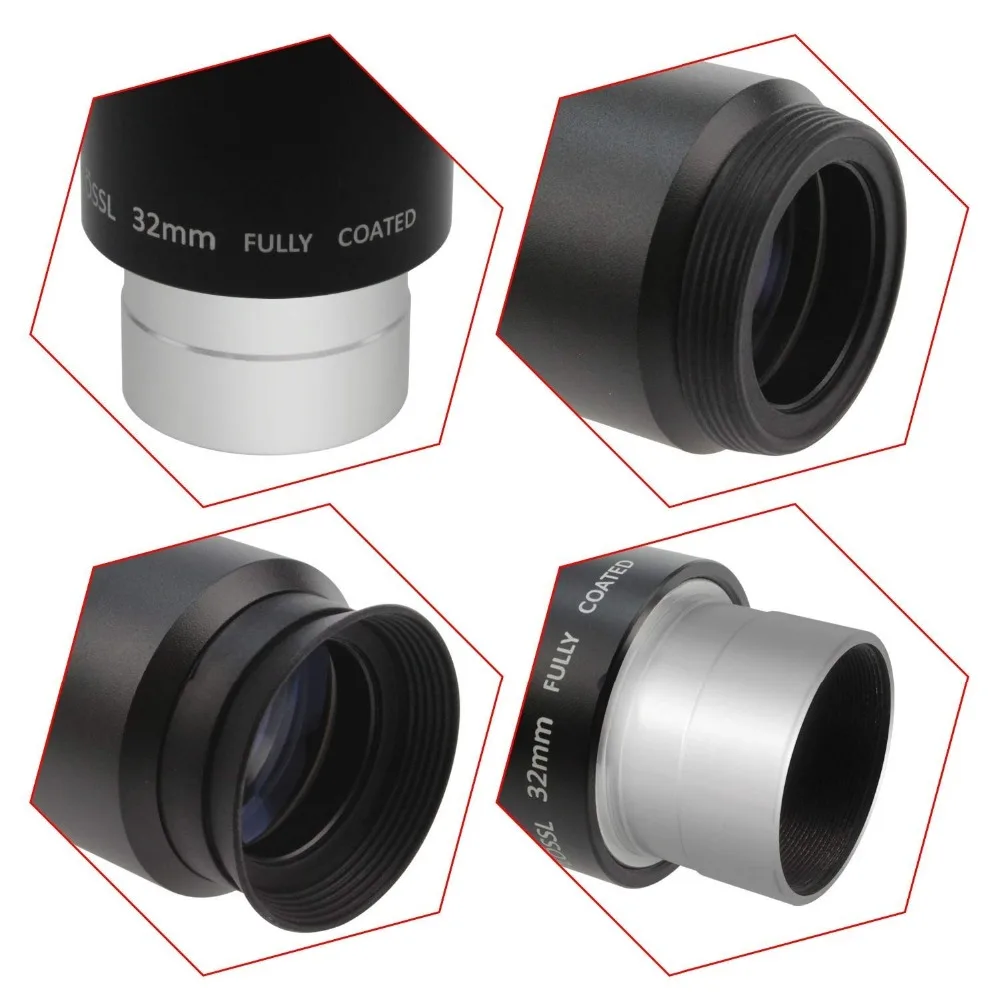 CELESTRON 1 25 &quot32 мм Plossl астрономический телескоп окуляр PL 32 31 7 телефото 4 элементный