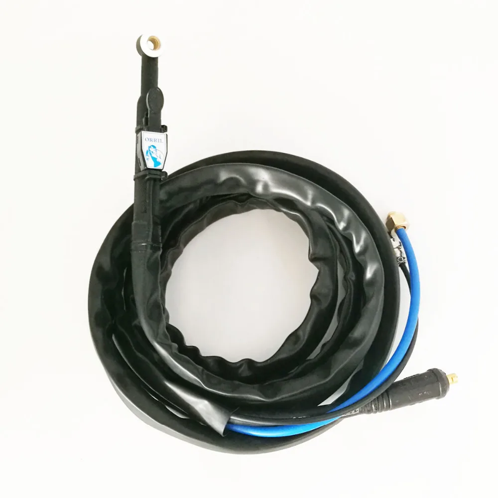 

TIG WP 17F Welding Torch Complete Flexible Head Power Cable Connector DJK10-25 (Gas Power Seperated Type)